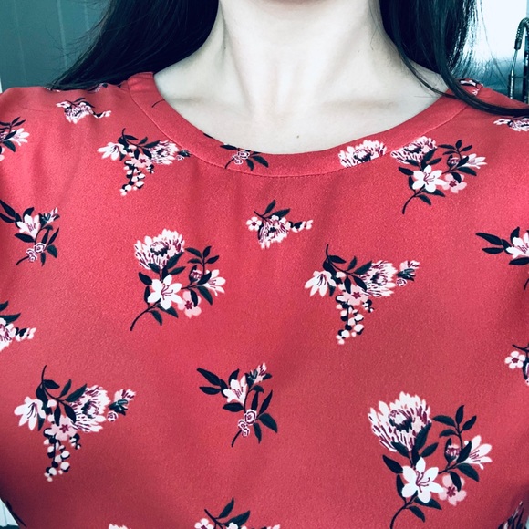 NWT LOFT Fit and Flare Long Sleeve Dress Size 12 - Picture 8 of 9